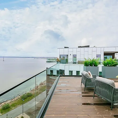 Апартаменты Panoramic Sea View With Huge Terrace *